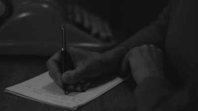 Her handwriting was very distinctive.
It was Cathy's handwriting. - The Keepers