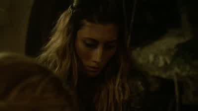 Her heart rate's way up. - The 100