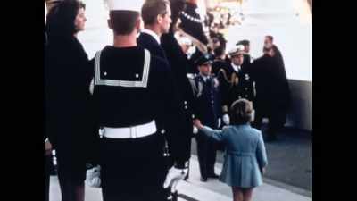 Her husband's funeral perfectly, - First Ladies