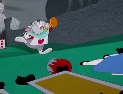 The rabbit. - Alice in Wonderland