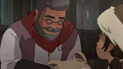 Her leg is too badly hurt.
It'll have to be removed. - The Dragon Prince