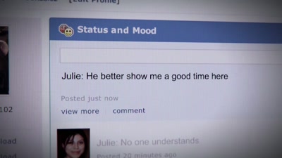 Her MySpace posts say
she's fallen for a new guy - How I Caught My Killer
