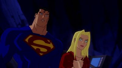Her name is Kara Zor El from Krypton - Superman/Batman: Apocalypse