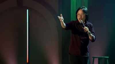 Her name tag says Consuela. - Jimmy O. Yang: Good Deal