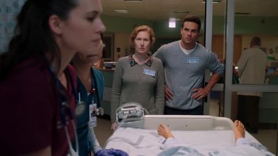 Her pupils are large, sluggish. - Chicago Med