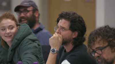 "Her strength leaves her,
and she collapses to the marble. - Game of Thrones: The Last Watch