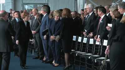 Her support for her husband
through his illness - First Ladies