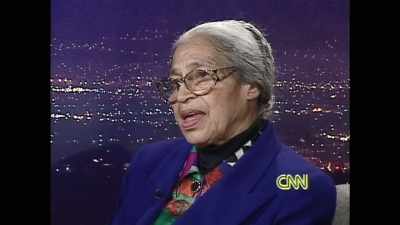 -Her whole being was
dedicated to God. - The Rebellious Life of Mrs. Rosa Parks