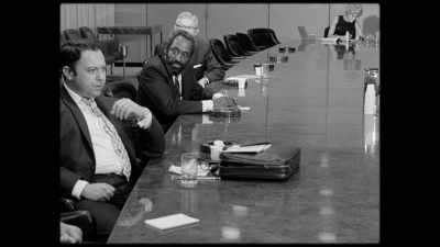 Here, a Black man,
Putney Swope, - Is That Black Enough for You?!?