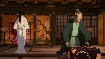 Here. A gift from me. - BLUE EYE SAMURAI