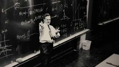 Here was a scientist who was
known not only as a brilliant lecturer, - Challenger: The Final Flight