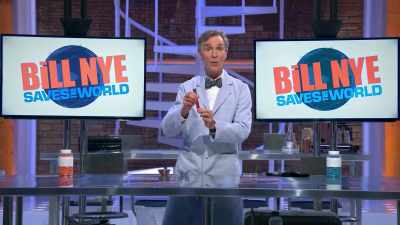 Here is an ordinary bar magnet. - Bill Nye Saves the World