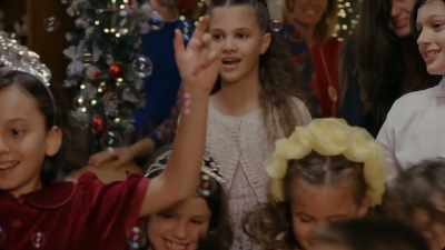 Here we are, arms
around each other - Much Ado About Christmas