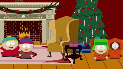 ♪ Here we are
as in olden days ♪ - South Park