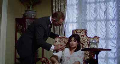 Here you are, my dear.
Drink this. It will make you sleep. - The Horrible Dr. Hichcock
