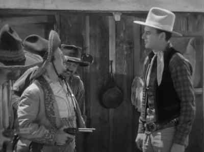 Here you are, deputy sheriff Sonora
Joe. - The Big Stampede