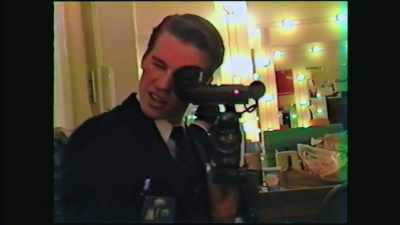 Here we are, filming ourselves. - Val