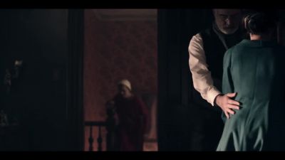 ‐ Here we are. - The Handmaid's Tale