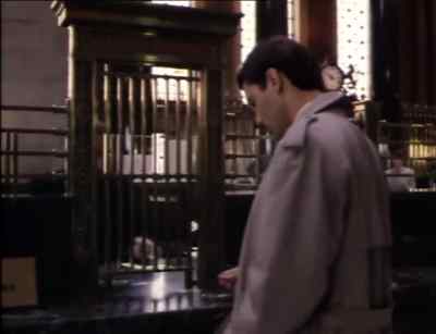 - Here you are, sir.
- And I'd like to check this box. - Sword of Gideon
