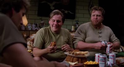Here you are sitting on your butt - Raising Arizona