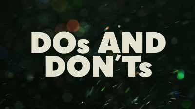 Here are the dos and don'ts
for cosmetic products. - Not So Pretty
