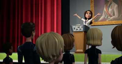 Here at Spy Academy, - Spy Kids: Mission Critical