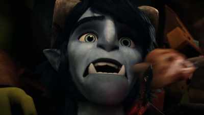 -Here, bite down on this.
-[grunting] - Wizards: Tales of Arcadia