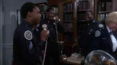 -Here, boss.
-Here. - Police Academy 5: Assignment: Miami Beach