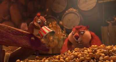 - Here come peanuts!
- [munching] - The Nut Job 2: Nutty by Nature