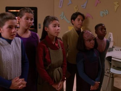 Here they come. - Star Trek: The Next Generation