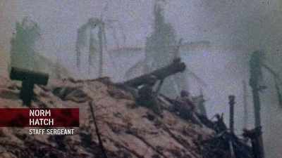 "Here come the Japs," so
I just swiveled my body... - The Pacific War in Color