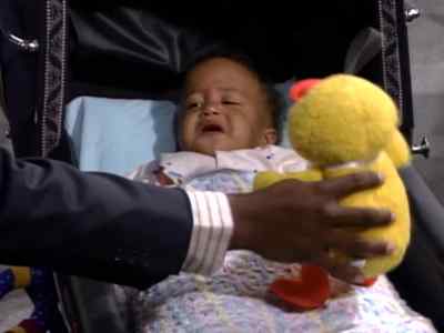 Here comes little Mr. Ducky.
Doesn't he quack you up? - The Fresh Prince of Bel-Air