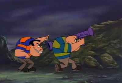 Here he comes now. - Scooby Doo and the Reluctant Werewolf