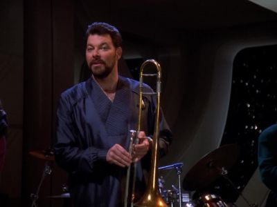 Here it comes. - Star Trek: The Next Generation