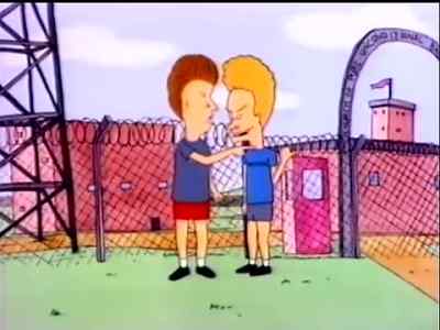 Here comes someone. - Beavis and Butt-head