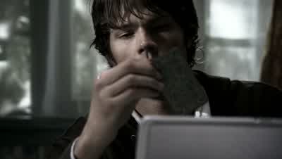 Here. DEAN: A tarot? -It makes sense. - Supernatural