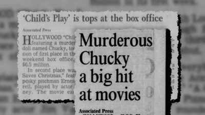 Here we deliver a film
that is the second - Doc of Chucky