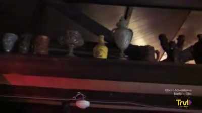 Here they display the many
haunted and demonic artifacts - Devil's Road: The True Story of Ed and Lorraine Warren