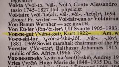 Here was empirical evidence, - Kurt Vonnegut: Unstuck in Time