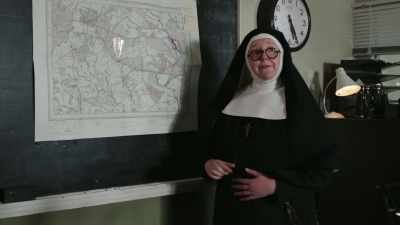  Here, fuchsias,
 violets, lavender and
 the common daffodil. - Sister Boniface Mysteries