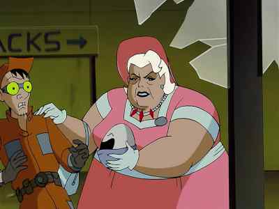 Here. Give it to Mama. - Batman Beyond