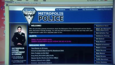 Here we go.
According to the police wire, - Smallville
