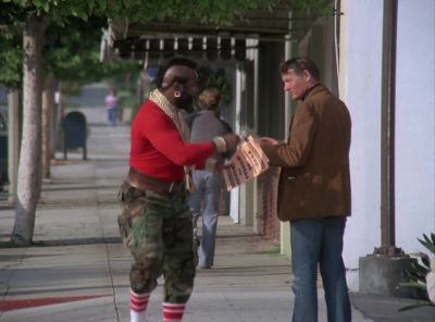 Here you go, brother,
vote for Joe Morgan. - The A-Team