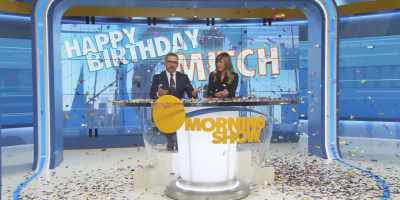 -Here we go.
-Don't-- - The Morning Show