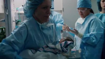 Here you go, honey,
you can hold him now. - Shameless