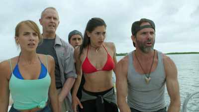 Here we go.
In three, two, one. - 5 Headed Shark Attack