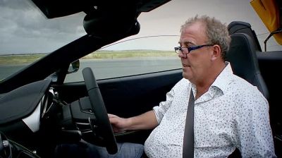 Here we go. Keep it below 19 miles
an hour, Jeremy. 18, 19. - Top Gear