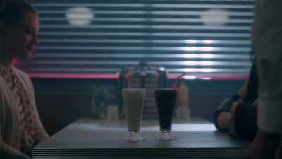 Here you go.
One double chocolate
and one old-fashioned vanilla. - Riverdale