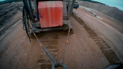 Here we go. Runway's clear.
We're going for it. - Gold Rush