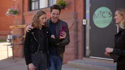 -Here goes.
-Hey Mom! [laughs] - The Love Club: Tara’s Tune